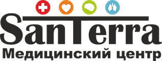 Логотип Медицинского цента «Santerra»